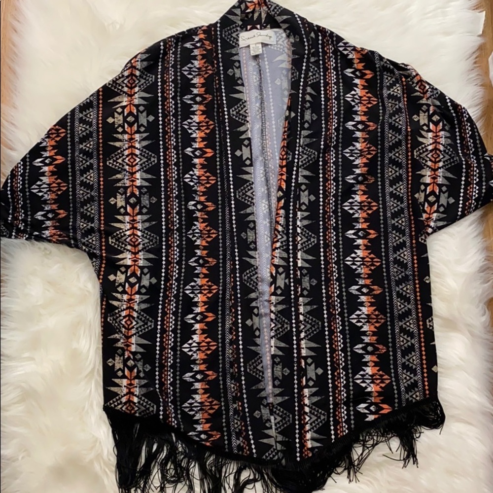 Aztec cardigan
